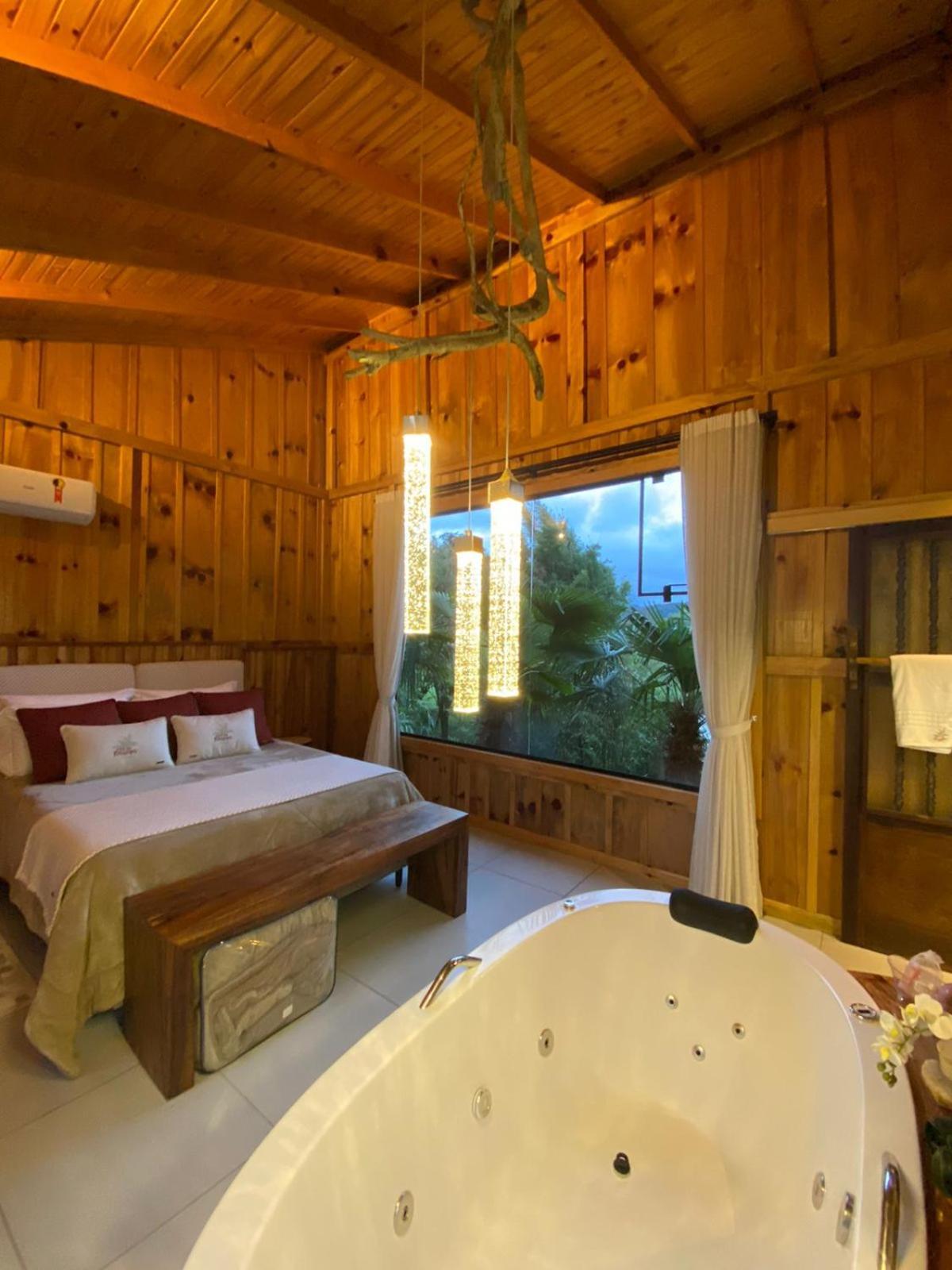 Cabana Gala Unica Exclusiva No Vale Das Macieiras Urubici Exteriör bild